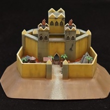 heroes magic 2 barbarian castle toys & games homm 3d print model - Mito3D