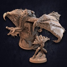 rogue dragon trapper pack - presupported toys & games creature dragon dungeons fantasy female fighter girl mount woman character weapons flying trappers rider rogue winged saddle armored lodge unarmored