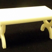 simple table toys & games 3d print model - Mito3D