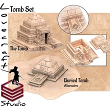 tomb set toys & games desert desertadventures buried 3d print model - Mito3D