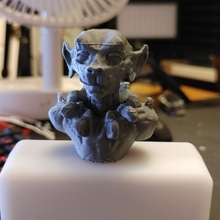bust alien creature nomad 3d print model - Mito3D