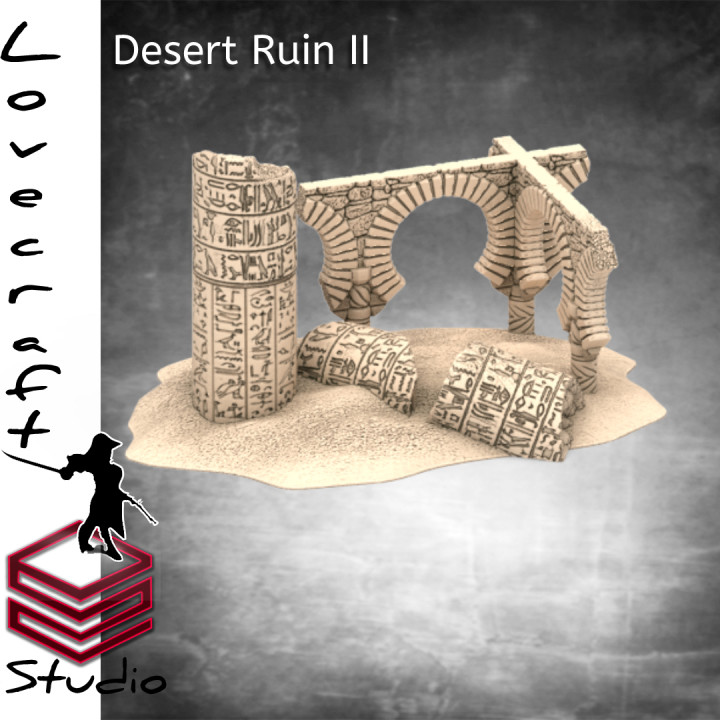 ruin store desert desertadventures 3D print model - Mito3D