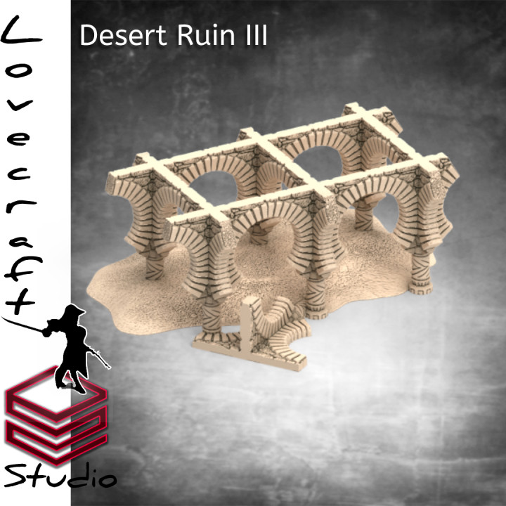 ruin store desert desertadventures 3D print model - Mito3D