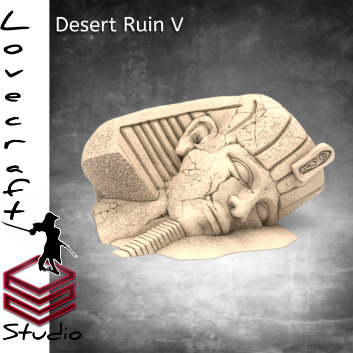 ruin desert desertadventures 3D print model - Mito3D