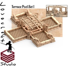 terrazza piscina negozio 3d print model - Mito3D