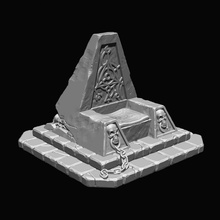 legendgames negromante trono giocattoli Giochi draghi Gotico orrore re warhammer procedura guidata cthulhu lich arcano letame ravenloft 3d print model - Mito3D