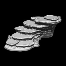 Legendenspiele Höhle Schritte Spielzeuge Spiele Drachen Dungeons unterdunkel drow Höhlen 3d print model - Mito3D