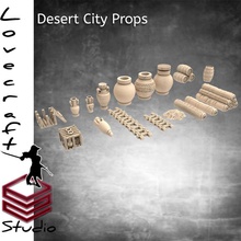 city props toys & games desert desertadventures 3d print model - Mito3D