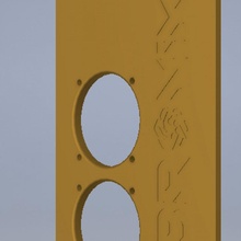 carcasa electr nica v4xx Makergal repuesto partes 3d print model - Mito3D