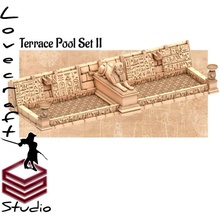 terrasse bassin jouets Jeux désert aventures 3d print model - Mito3D