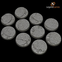 legendgames celtic style 40mm bases toys & games space warhammer runic rune wolves wh40k ruin sigmar aos spacewolves 3d print model - Mito3D