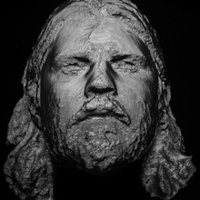 brandons Büste Ventilator Kunst Gesicht Bart männlich Person Haare Lebenslauf 3d print model - Mito3D