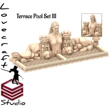 Terrasse Schwimmbad Spielzeuge Spiele Wüste Wüstenabenteuer 3d print model - Mito3D