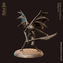 pandora's imp 02 toys & games demon creature devil fantasy monster rpg evil creepy fleshofgods 3d print model - Mito3D