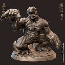 pandora's cave monster toys & games creature fantasy giant rpg creepy fleshofgods 3d print model - Mito3D