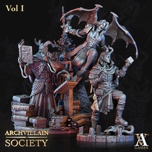 archvillain society - vol toys & games 3d print model - Mito3D