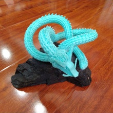 torus knot dragon & garden math openscad customizer art trous 3d print model - Mito3D
