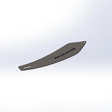 Balık tutma kaşık yedek parçalar balık cezbetmek cazibesi 3d print model - Mito3D