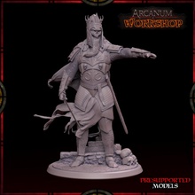 dead king toys & games undead warhammer zombie rings lord tolkien lotr tabletop chaos dnd damned 3d print model - Mito3D