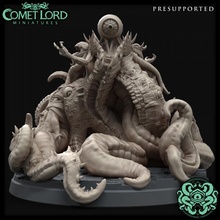 comet lord emissary - greater form toys & games alien creature dragons dungeons horror monster star eyes tentacles d&d nightmare spawn lovecraftian aberration starspawn eldritch 3d print model - Mito3D