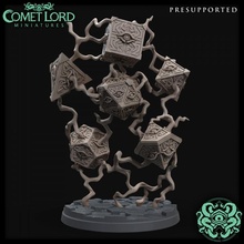 comet lord hedrons toys & games prop magic props magical spell barrier hedron scatter eldritch 3d print model - Mito3D