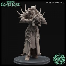 xer'thul xeredian arcanist toys & games alien creature dragons dungeons fantasy monster wizard villain evil d&d spellcaster illithid mindflayer eldritch psionic 3d print model - Mito3D