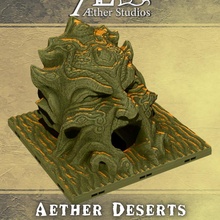 aether deserts terrain tiles ii toys & games sand vortex west southwest aetherstudios sandterrain 3d print model - Mito3D