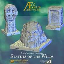 aach'yn adventures statues wilds toys & games artifact carving model terrain trophy memorial marble effigy fossil relic image dnd idol scatter aether heirloom curio aetherstudios aachyn gravenimage 3d print model - Mito3D