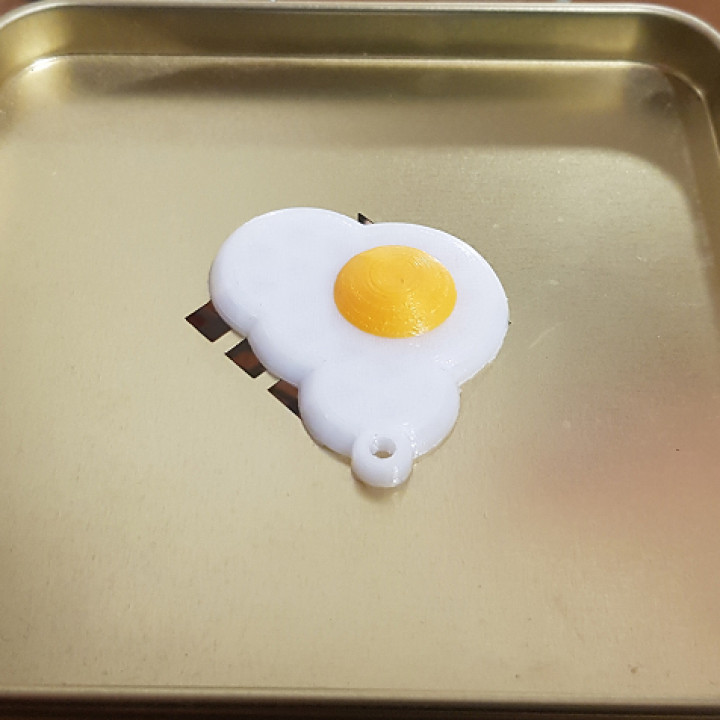 huevo jardín naranja navidad Huevo blanco cascara 3D print model - Mito3D