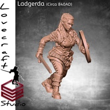 ladgertha jouets Jeux viking vikings Lagertha légendes camp 3d print model - Mito3D