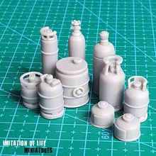 gas canisters cylinders toys & games 40k canister cover decoration industrial modern terrain warhammer necromunda fallout post kill cylinder scalemodel team zombicide scatter stargrave apocalyptic 3d print model - Mito3D