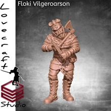 Floki köylü kundakçı oyuncaklar oyunlar viking Vikingler Viking efsaneleri 3d print model - Mito3D