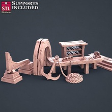 barco constructor banco juguetes juegos decoración fantasía mueble apuntalar guerra mesa d 3d print model - Mito3D
