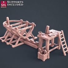 boat builder toys & games decoration fantasy prop wargames tabletop d&d 3d print model - Mito3D