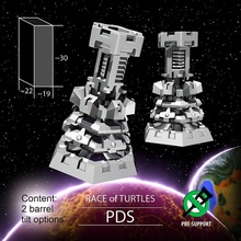 pds tortue course jouets Jeux miniatures sci espace vaisseau spatial 3dprint jeux société table tortues planche stellaire ti4 3d print model - Mito3D