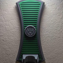 lightsaber wall mount fan art hanger hook starwars wallmount star wars 3d print model - Mito3D
