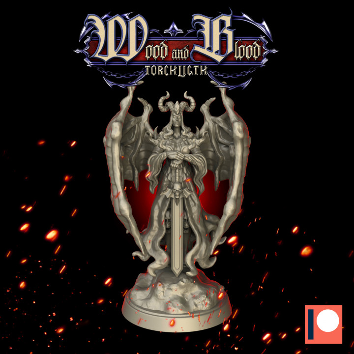 torchlight vampire mistress models boss dungeons lilith finalboss dungeonsandragons 3D print model - Mito3D