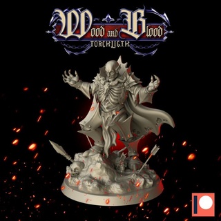torchlight vampire lord models dungeons finalboss vampirelord megaboss 3d print model - Mito3D
