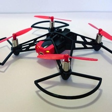 parachoques proposición guardia parrot aire rolling spider gadgets electrónica drone propguard rollingspider 3d print model - Mito3D