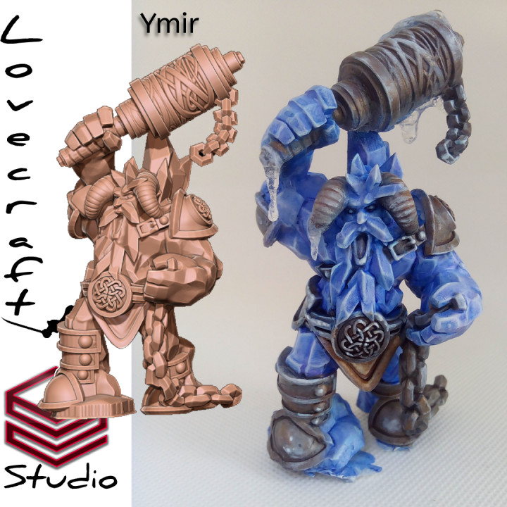 ymir iain lovecraft viking vikings légendes 3D print model - Mito3D