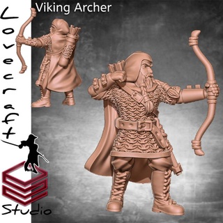 arquero iain lovecraft vikingo vikingos leyendas vikingas 3d print model - Mito3D