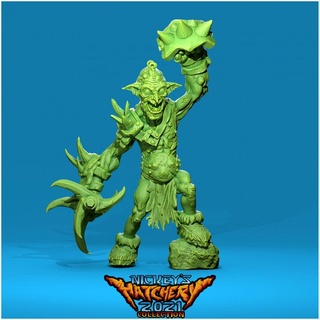 puntsh goblin smakka - goblins vagarradur nickey's hatchery fighter warrior weapon fist vicious 3d print model - Mito3D
