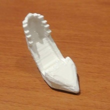 topuklu ayakkabı elsa dondurulmuş bahçe ana disney donmuş zapato tacon'dur 3d print model - Mito3D