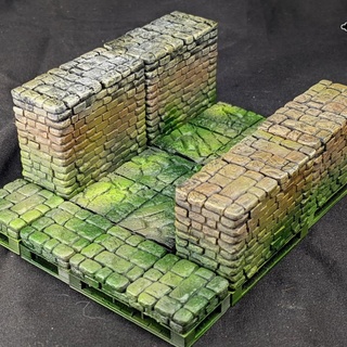openforge sewer risers devon jones rpg stone terrain dungeon tiles pathfinder 3d print model - Mito3D