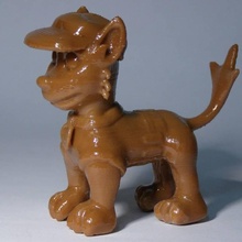 rocky toys & games dog series dogpawpatrol pawpatrol animate canadian 3d print model - Mito3D