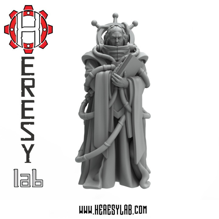 hl152 Inquisitor Handlanger 2 Heresylab Emily di sizilianisch barbara 40k Kriegshammer Ketzerei 3D print model - Mito3D