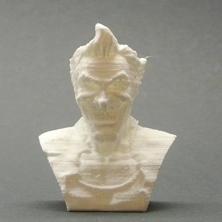 joker busto brinquedos games batman palhaço gotham brincalhão vilão 3D print model - Mito3D