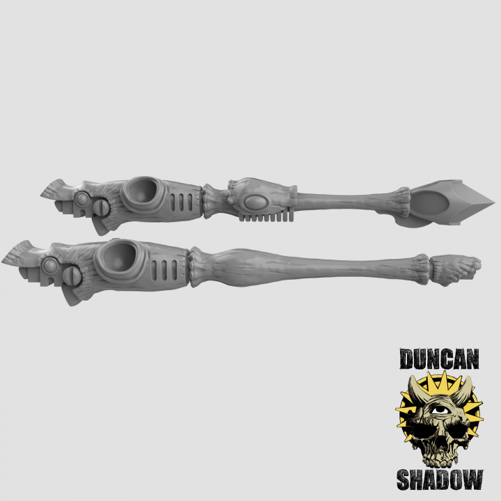 Titan Waffen Duncan Schatten scifi Tischspiele 3D print model - Mito3D