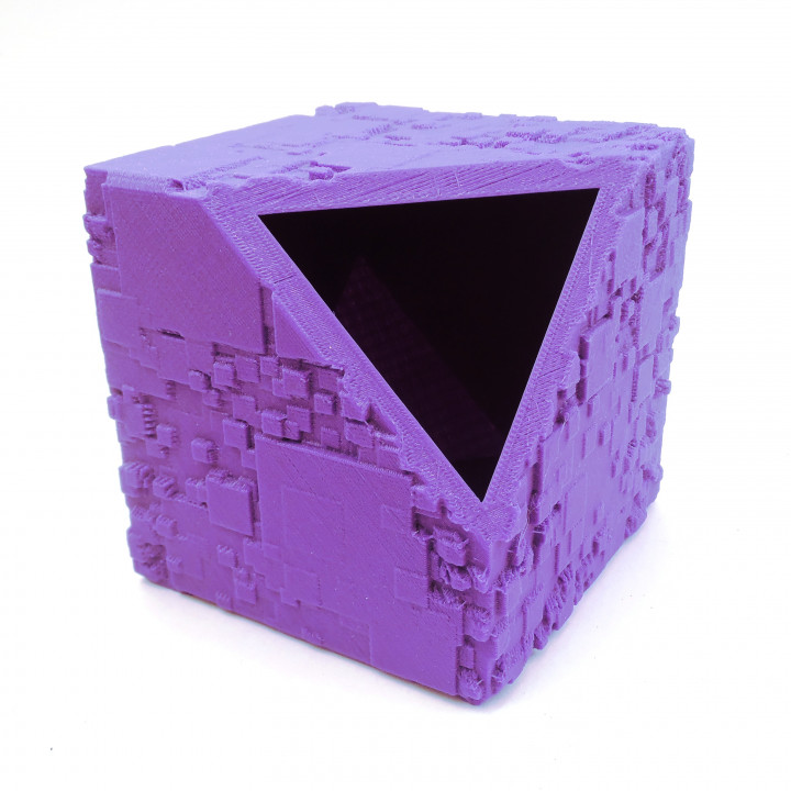 aleatória gerado cubo plantador osvaldo zanet jardim Panela ar livre interior maceta matlab 3D print model - Mito3D