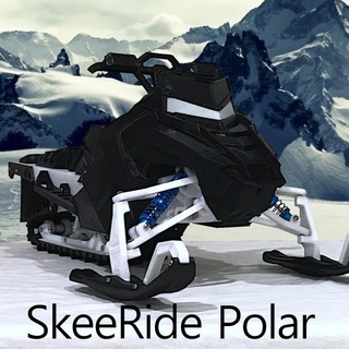 skeeride polar body panels build fast snow rc remote control brushless sled ski powder polaris skid snowmobile brp skidoo skeerid 3d print model - Mito3D